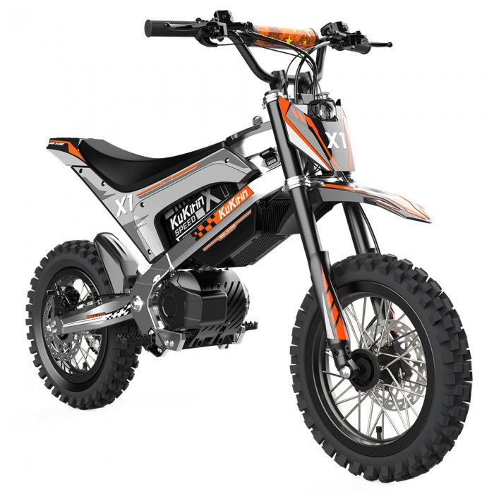 Motocykl elektryczny KuKirin X1, silnik o średniej mocy 1000 W, akumulator 48 V 20,8 Ah, opony terenowe